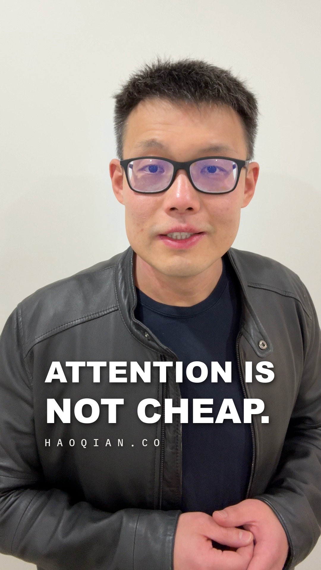 Attention Is Not Cheap — poster
