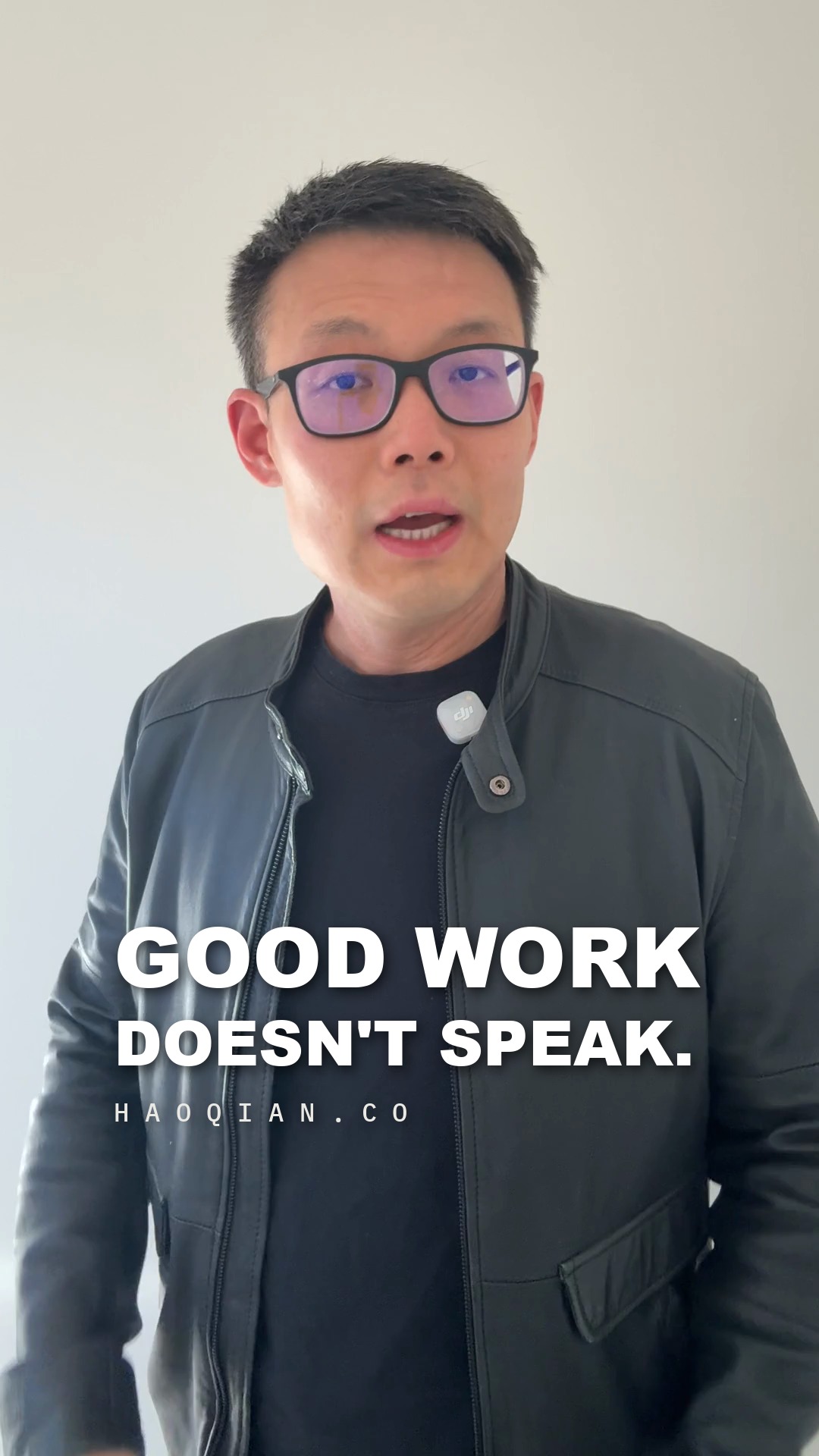 Good Work Doesn't Speak — poster
