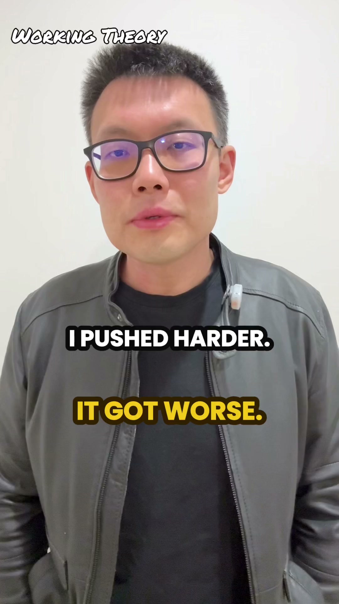 I Pushed Harder. It Got Worse. — poster