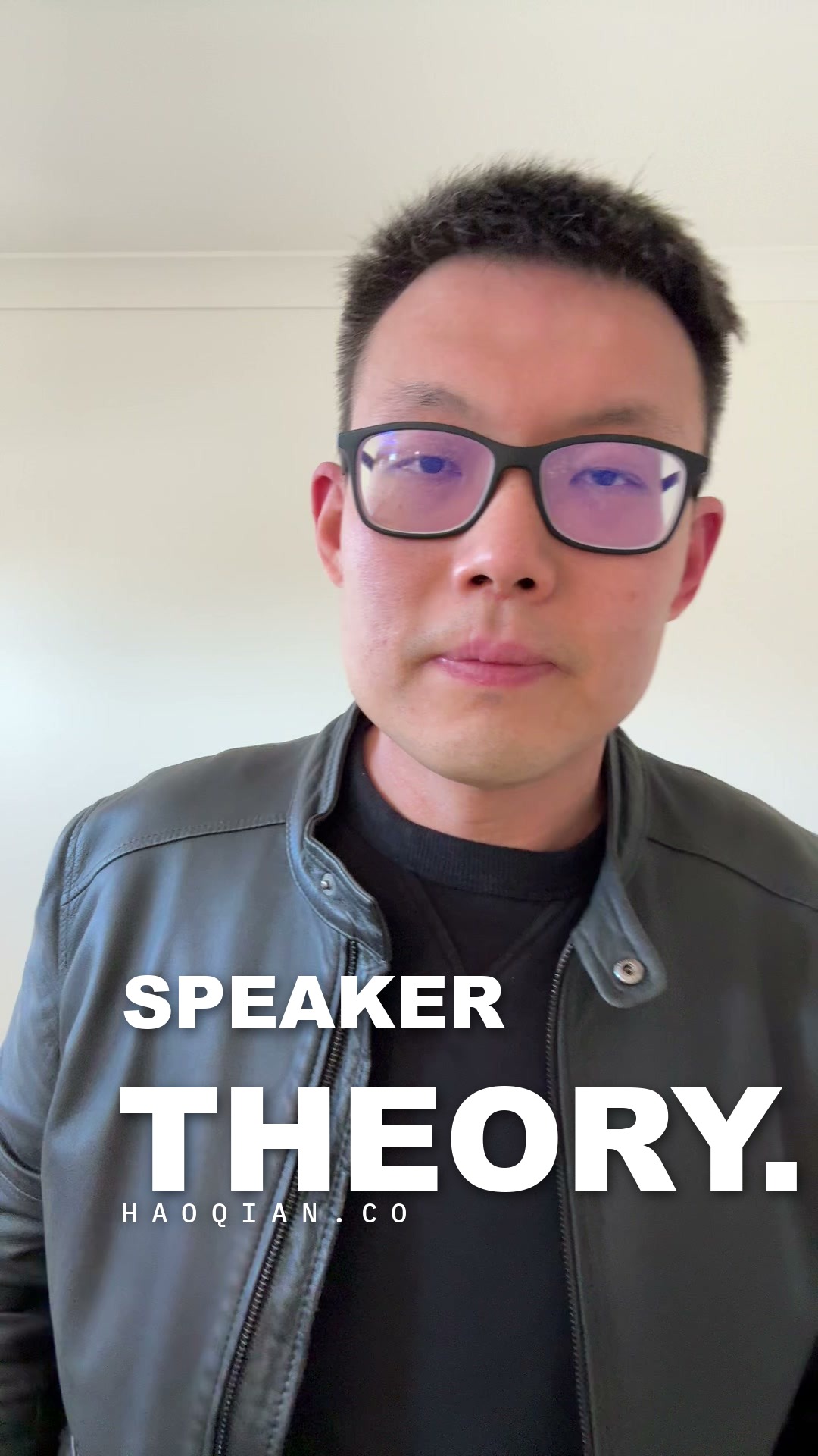 Speaker Theory — poster