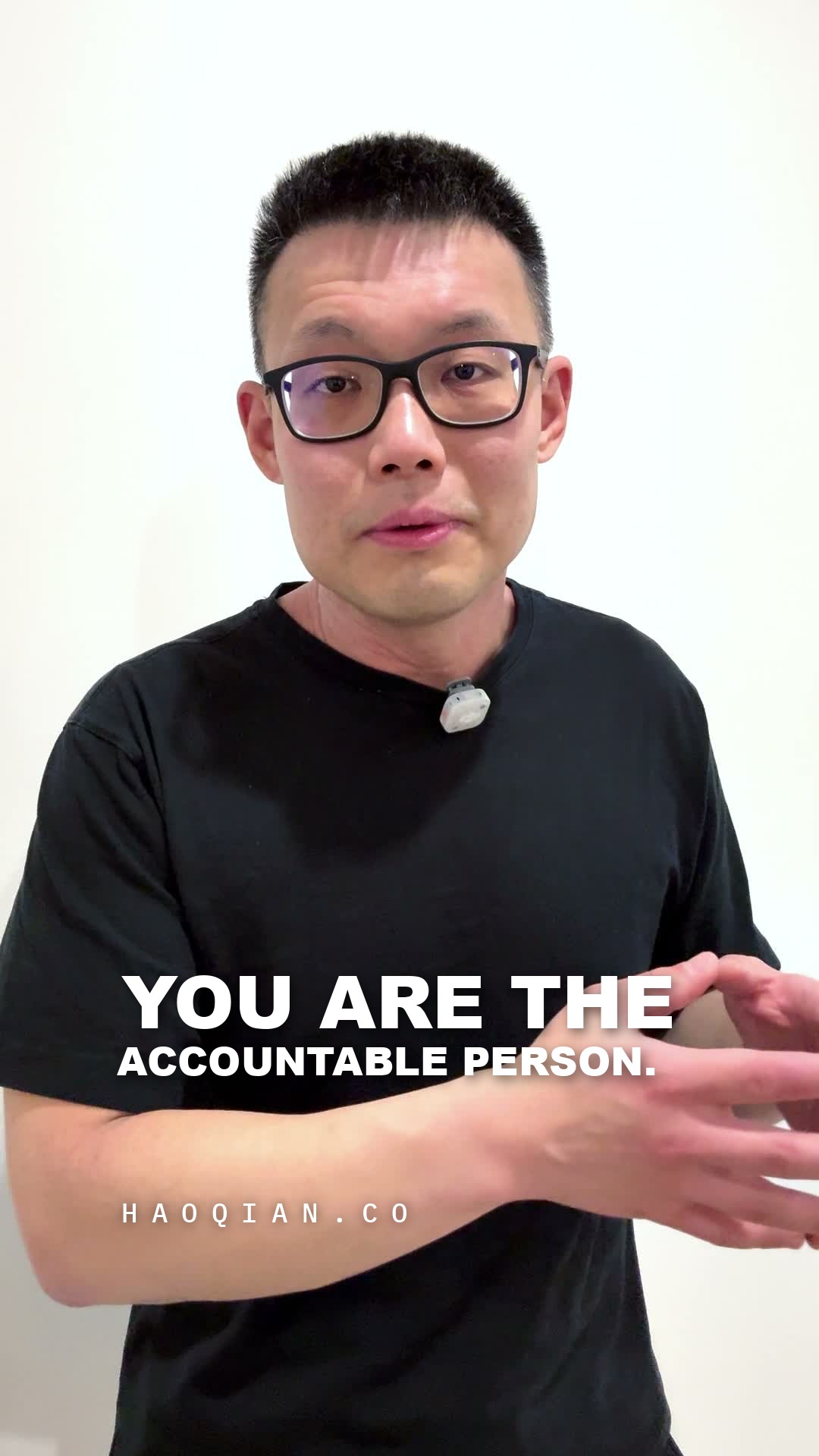 The Accountable Person — poster