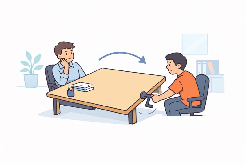 Desk Theory — Rotation — figure 1